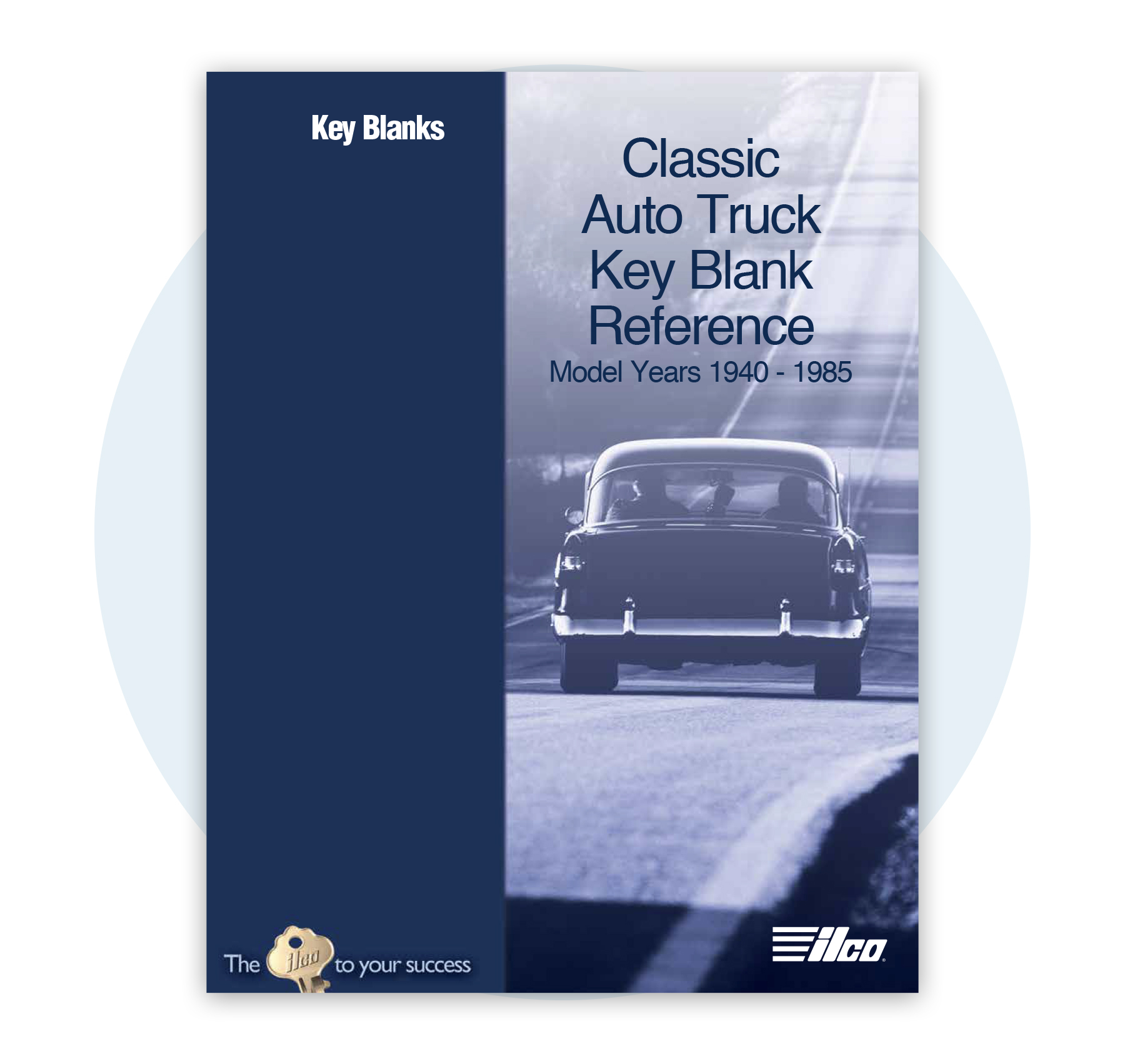 Ilco Classic Auto Truck Key Blank Reference