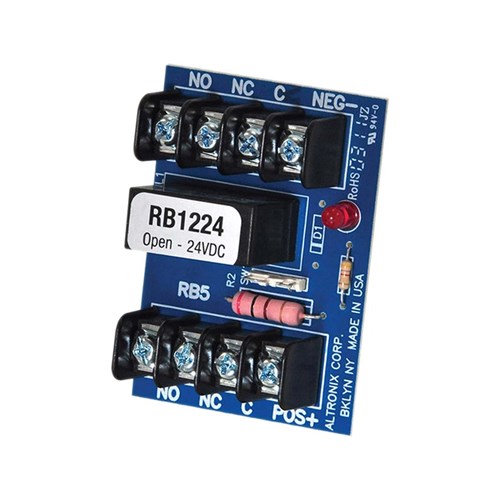 Altronix RB1224 12/24 VDC Relay Module
