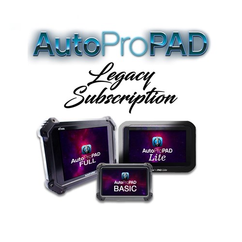 AutoProPAD Lite, Full, and Basic Legacy Annual Subscription for Updates and Support