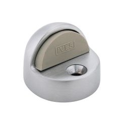 Ives FS438 US26D Dome Floor Stop for Doors with Threshold, Satin Chrome