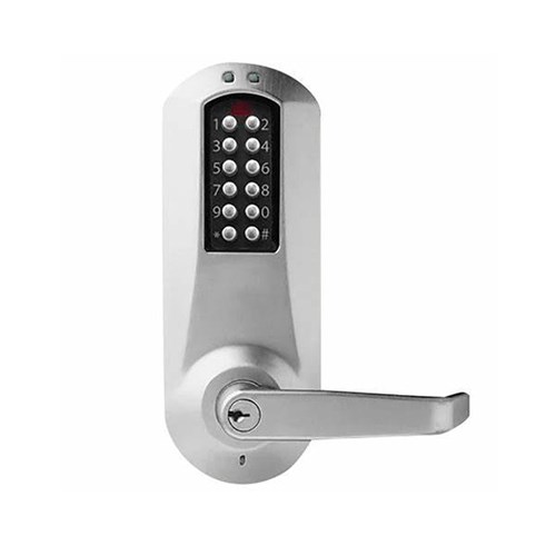 Kaba Simplex  E5031XSWL-626-41 E-Plex Grade 1 Electronic Pushbutton Lock, Schlage Keyway