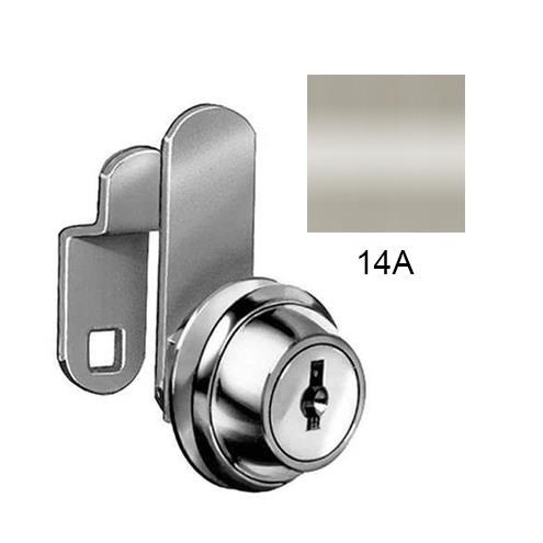 CompX National C8051-C415A-14A KA Cam Lock, Disc Tumbler, 7/16" Length, Bright Nickel