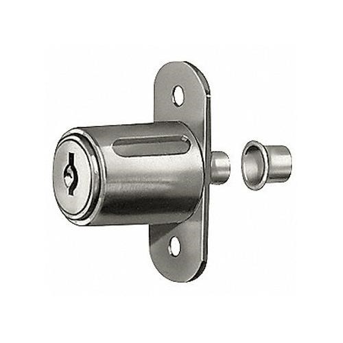 CompX National C8043-C415A-14A KA Push Lock, 1" Length, Bright Nickel