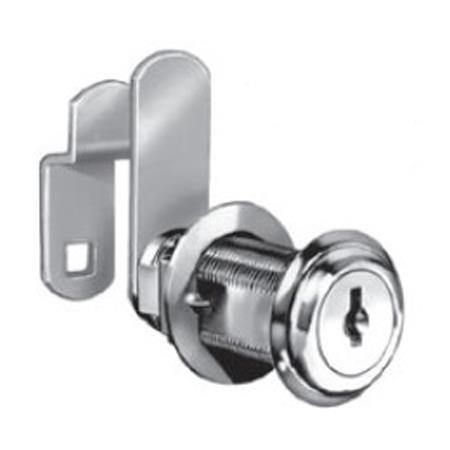 CompX National C8075-C413A-14A Cam Lock, for 7/8" Material, Bright Nickel