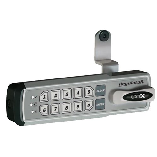 CompXX REG-M-L-5 Manual Locking RegulatoR Electronic Cam Lock, 1-3/4" Cylinder, Left Hand Mount