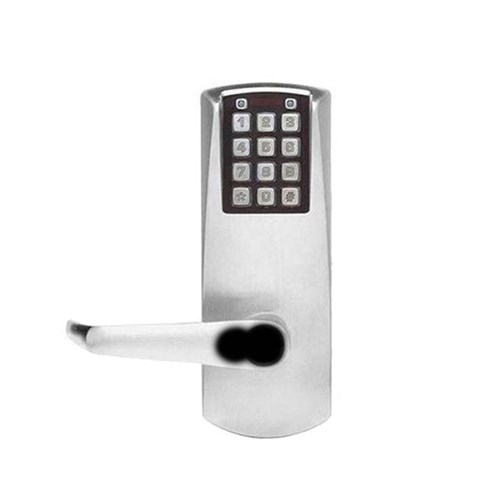 Kaba Simplex E2031B-LL-626-41 E-Plex Electronic Pushbutton SFIC Lever Lock, Satin Chrome