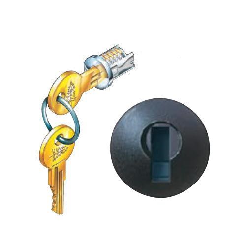 CompX Timberline C300LP-19 KA #100T Removable Lock Plug, Black Finish