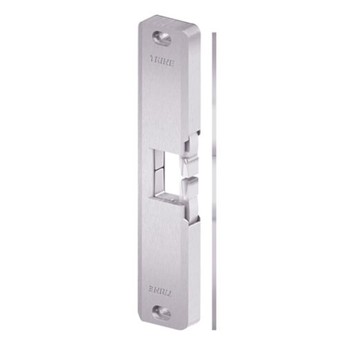 Trine 4800F Fire Rated Surface Mounted Electric Strike, Stainless Steel